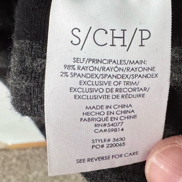 Cabi gray and black striped tank dress Size Small - Picture 5 of 5